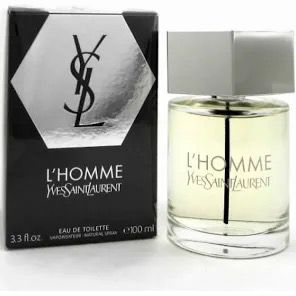 عطر ايف سان لوران ال هوم الرصاصي تواليت ١٠٠ مل 